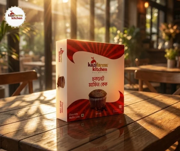 Muffin Cake Gift Box- Chocolate (18 pcs)