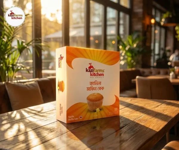 Muffin Cake Gift Box- Vanilla (18 pcs)